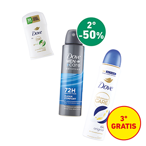 DEODORANTI ADVANCED CARE DOVE